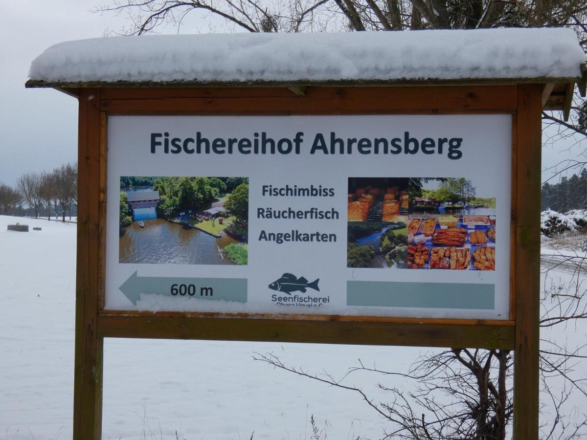 Ferienwohnung Ferienhaus mit 2 FeWo in Mecklenburg Wesenberg Exterior foto